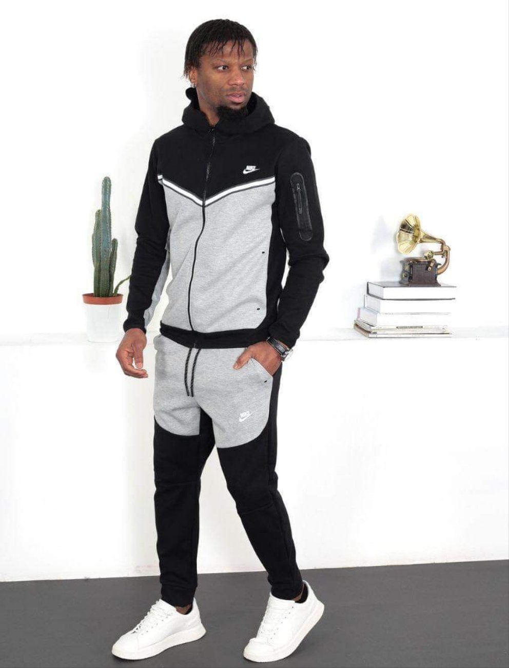 Nike Tech Fleece Black- Grey - prvyit