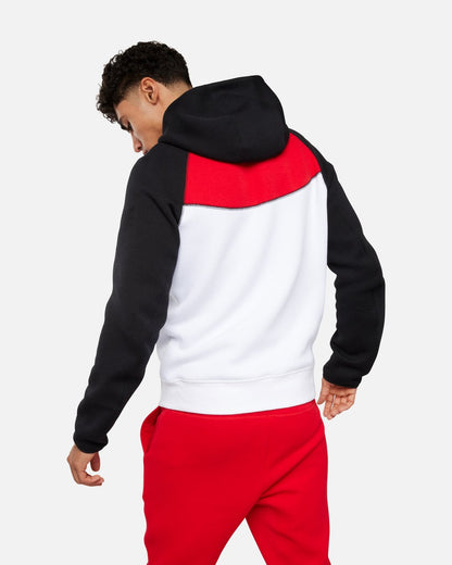 Red-White Tech Fleece Nike